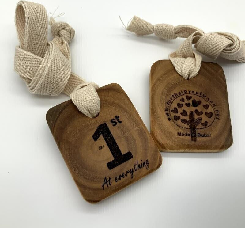 Natural Log Medal Holder "I Came, I Saw, I Conquered!"