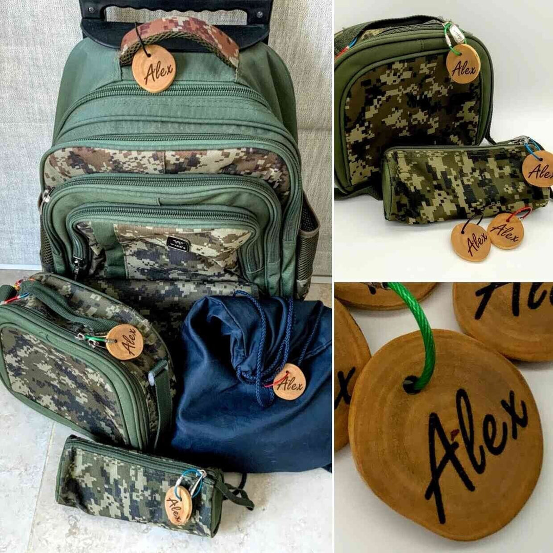 Set of 4 Forever bag tags