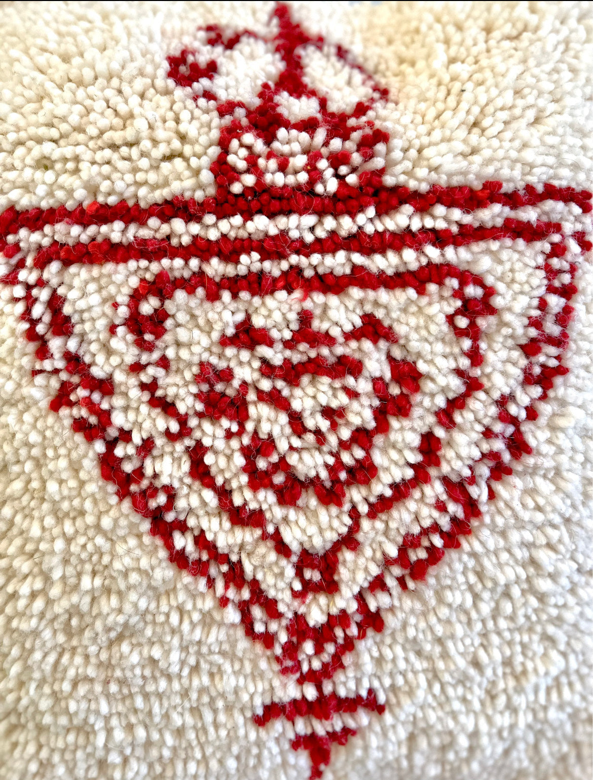 The ‘Ancient Medallion’ Pillow Case: Dyed with Madder Roots