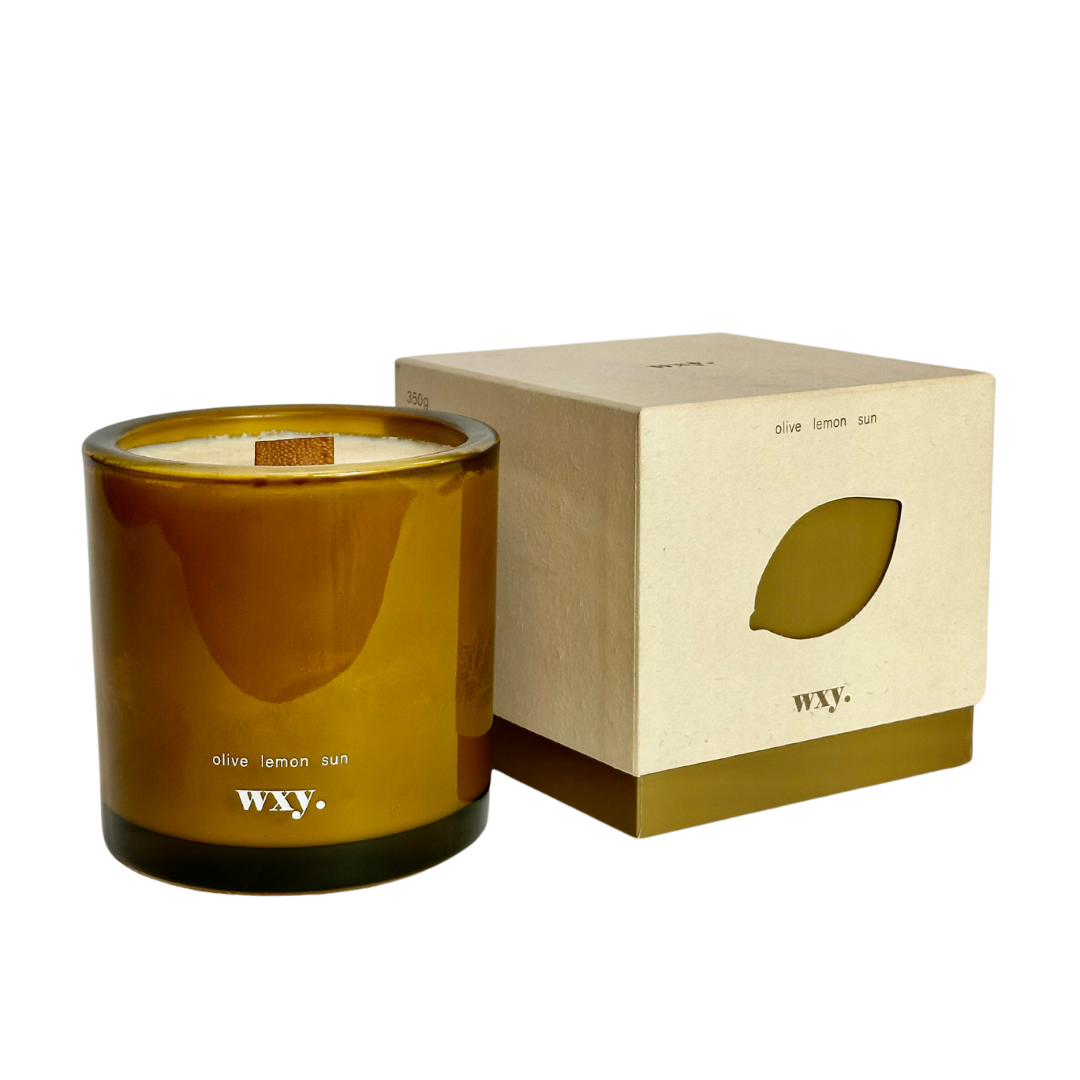 Roam Mini Candle - Olive. Lemon. Sun.