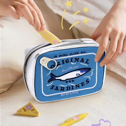 Sardines Makeup Bag