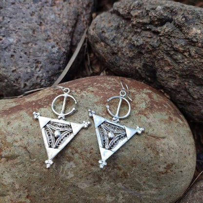 Berber fibula earrings