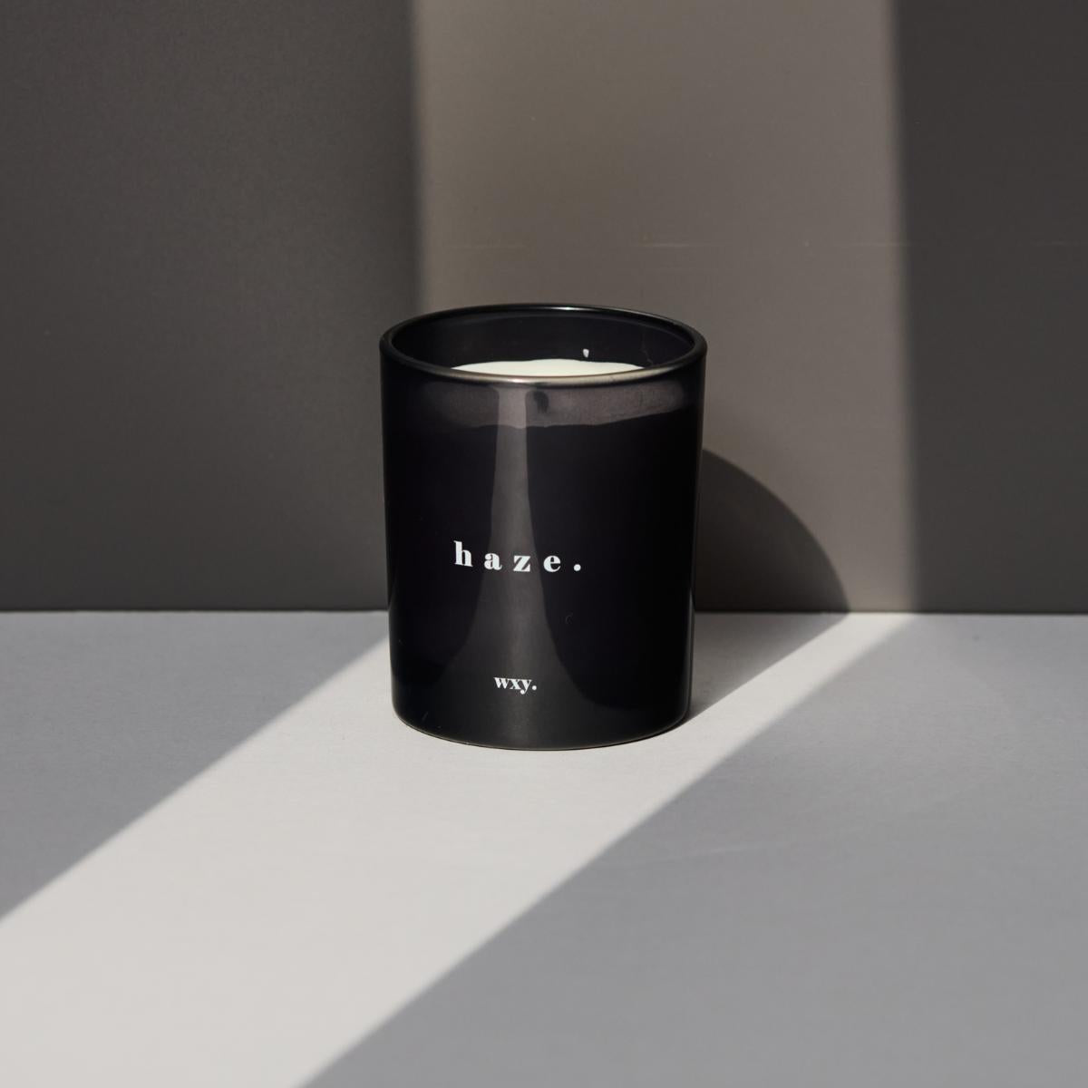 Wxy. Classic Haze Candle - Patchouli and Hemp