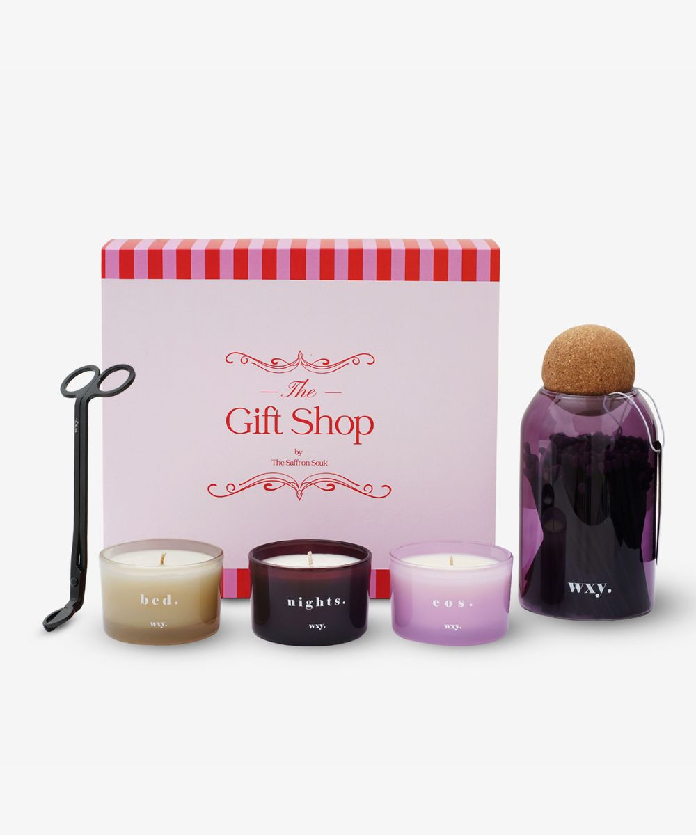 Wxy. Cork Ball Matches with 3 Classic Mini Candles & Wick Trimmer