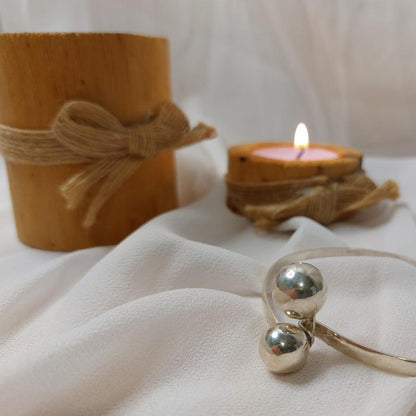 Adjustable Pearl Bangle