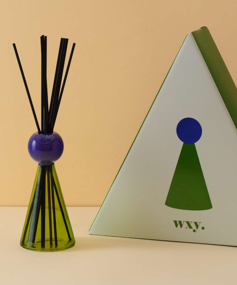 Wxy. Fresh Basil & Sweet Lime Disco Reed Diffuser