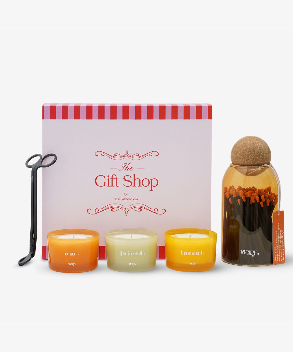 Wxy. Cork Ball Matches with 3 Classic Mini Candles & Wick Trimmer