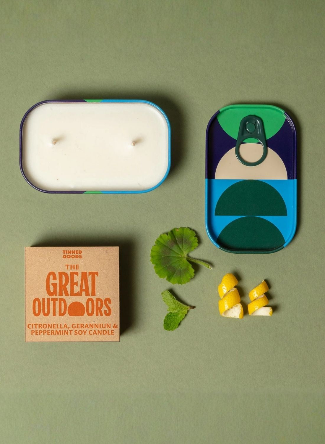 Tinned Goods - The Great Outdoors - Candle