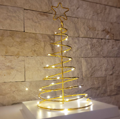 Christmas wire tree