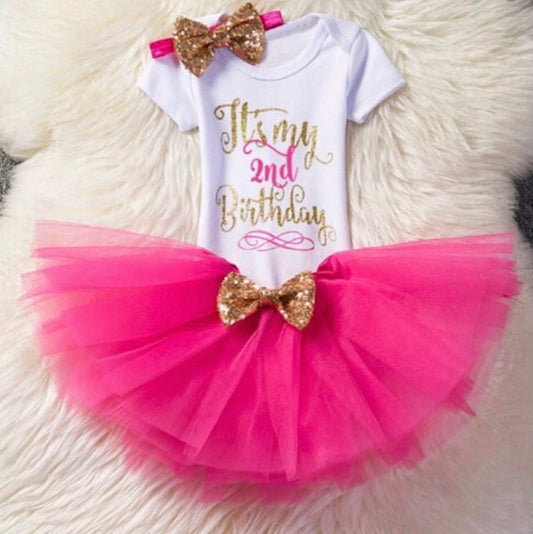 2nd Birthday Tutu Set