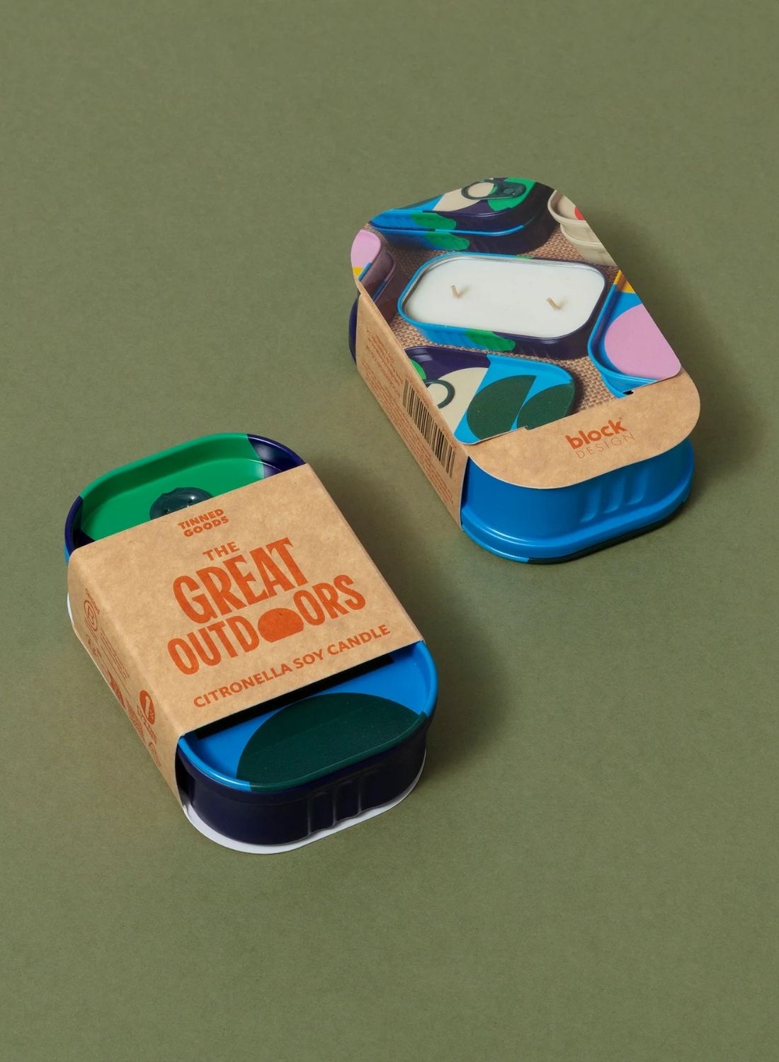 Tinned Goods - The Great Outdoors - Candle