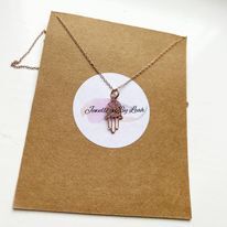 Rose Gold Vermeil Hamsa Necklace