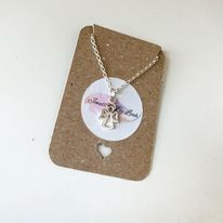 Sterling Silver Guardian Angel Necklace