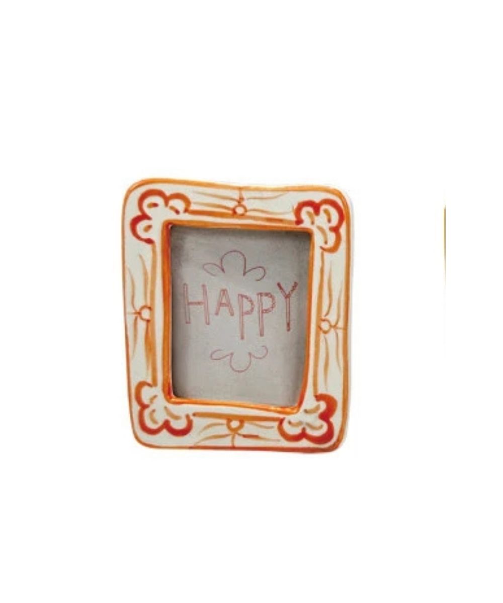 Hand-Painted Mini Photo Frame Magnets with text
