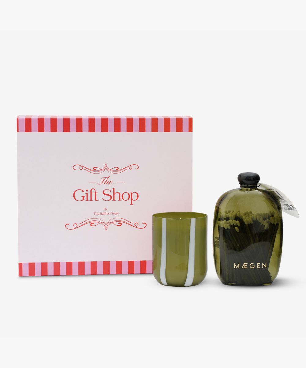 Atina Candle & Bubble Match Set