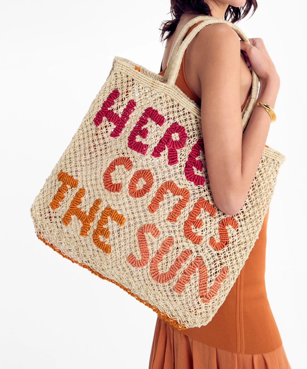 Here Comes The Sun Natural Jute Bag