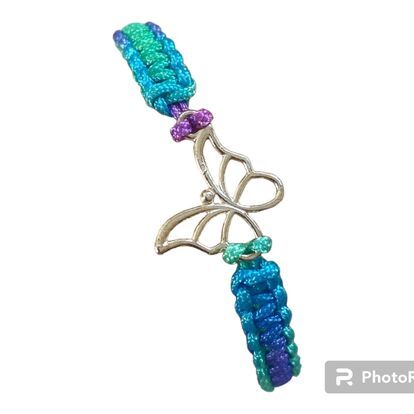 Butterfly Macrame Bracelet