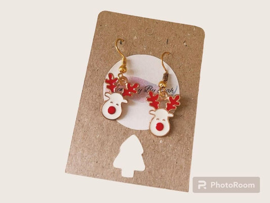 Novelty Reindeer Earrings