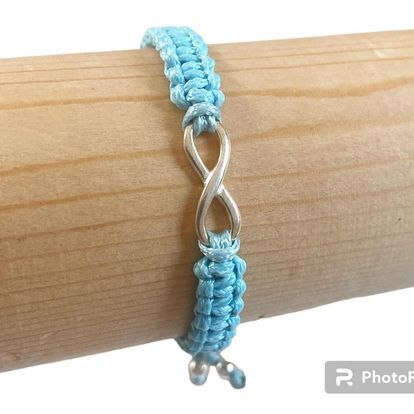 Macrame Infinity Bracelet