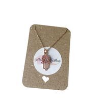 Rose Gold Vermeil Hamsa Necklace