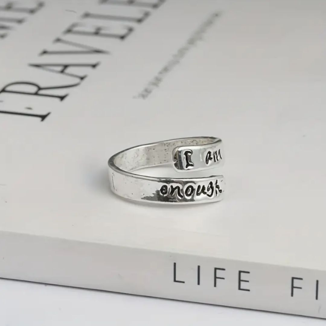 I Am Enough Self-Worth Women's Ring