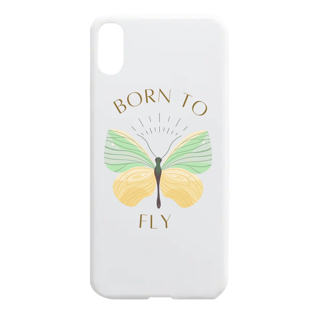 Born To Fly Inspirational Mobile Phone Case