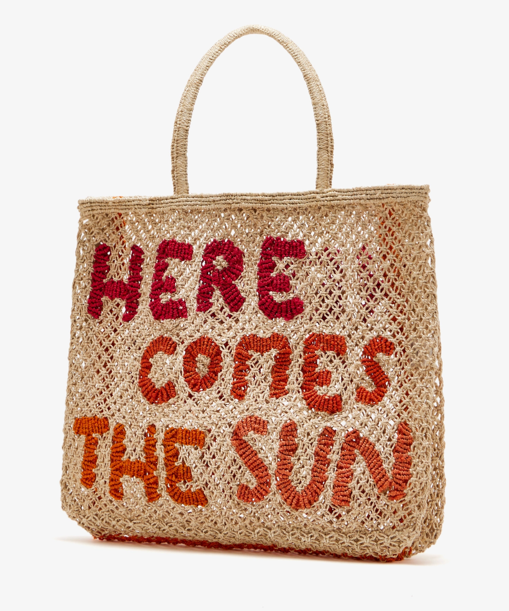 Here Comes The Sun Natural Jute Bag