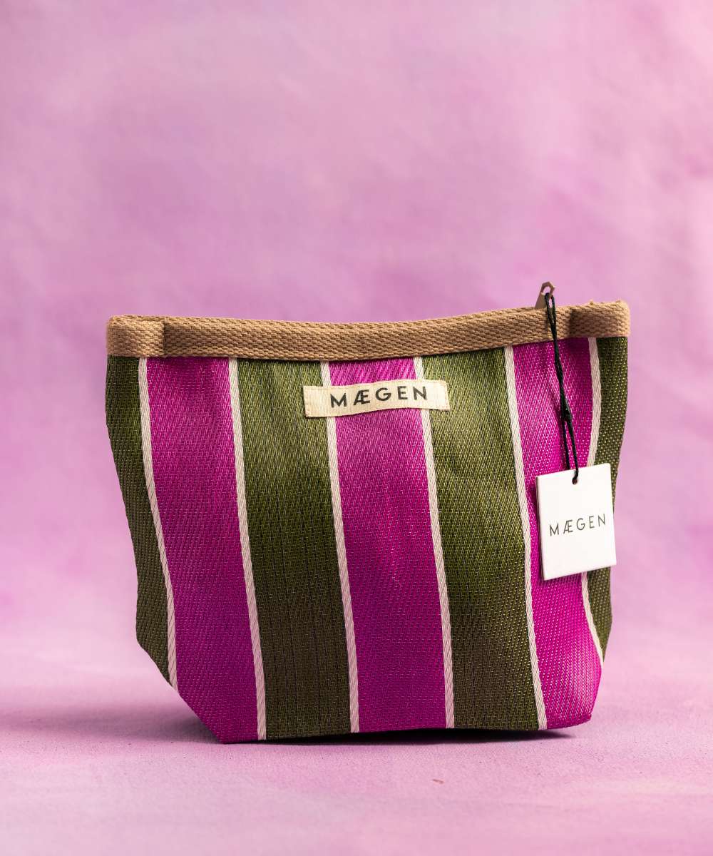 MÆGEN Stripe Pouch