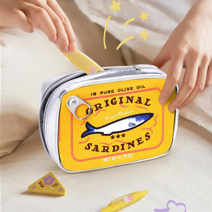 Sardines Makeup Bag