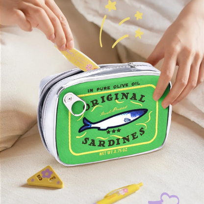 Sardines Makeup Bag