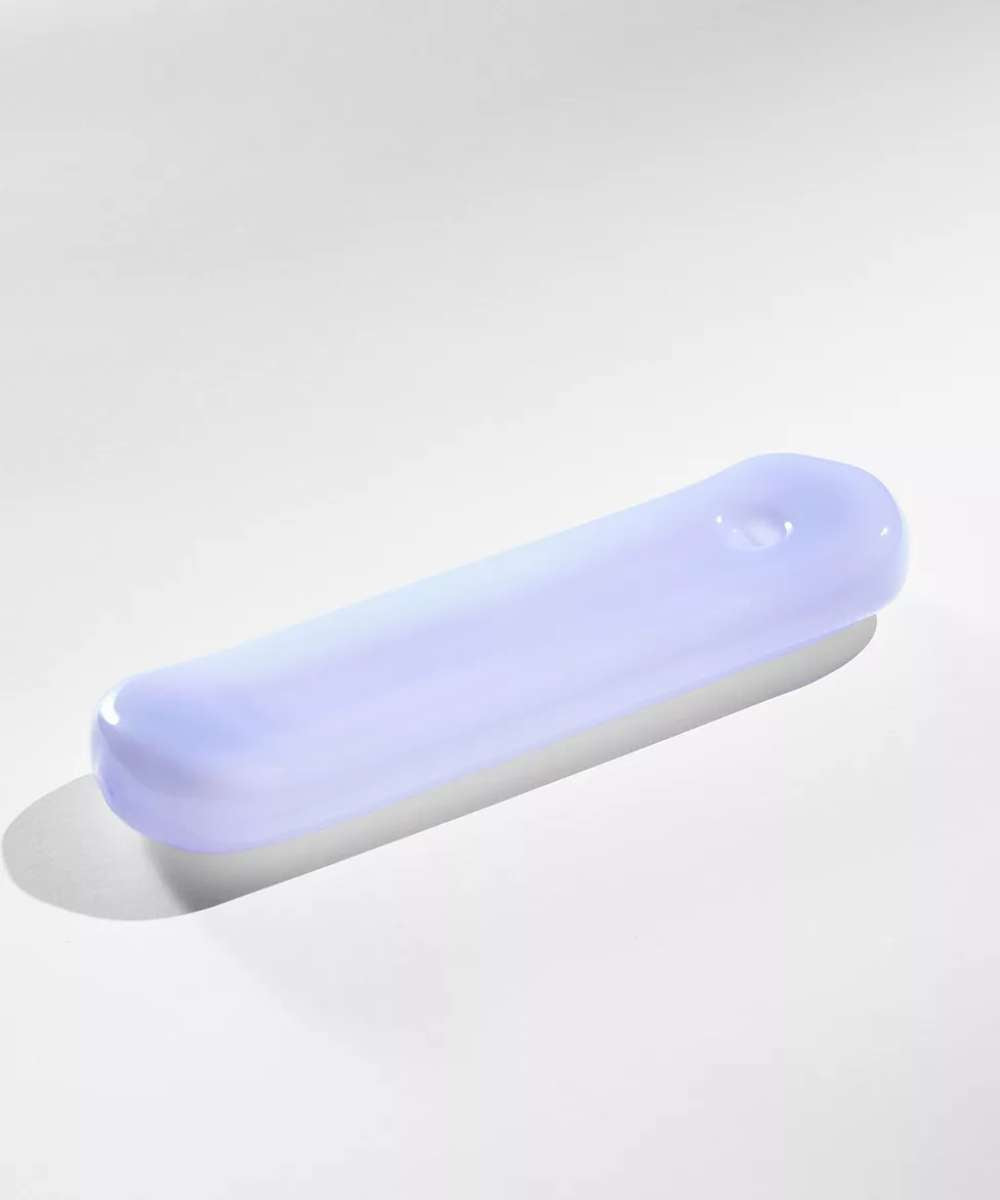 MÆGEN Lilo Glass Incense Holder - Milky Blue