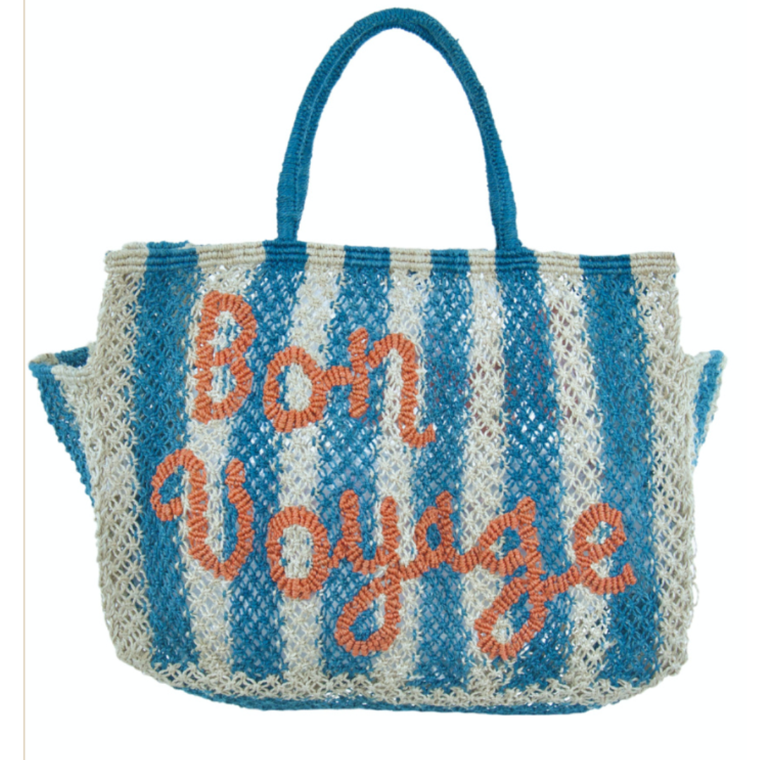 Barry Bon Voyage Jute Bag S - Saffron Souk 4 The Jacksons