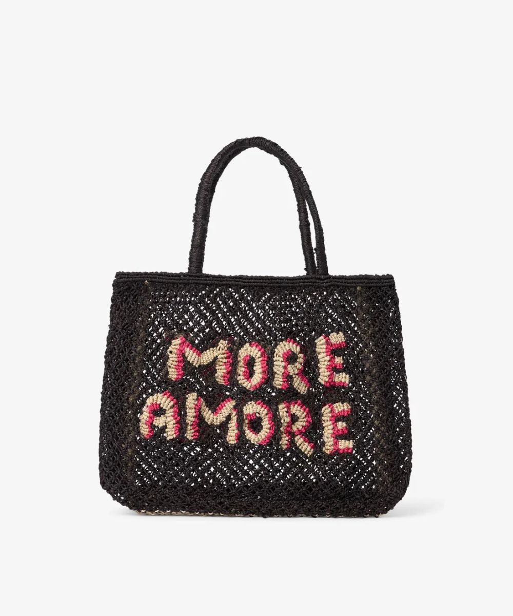 More Amore Jute Tote Bag