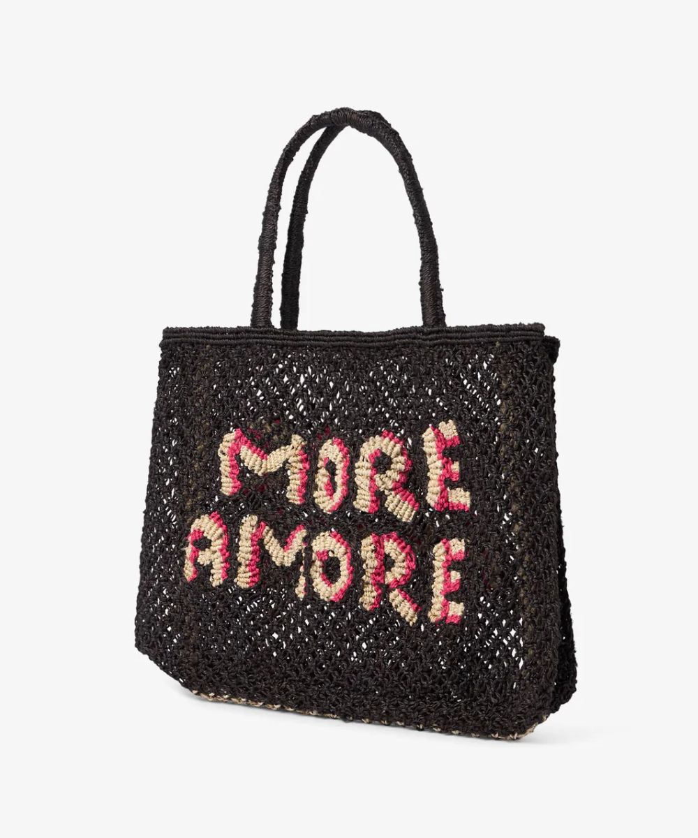 More Amore Jute Tote Bag