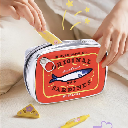 Sardines Makeup Bag