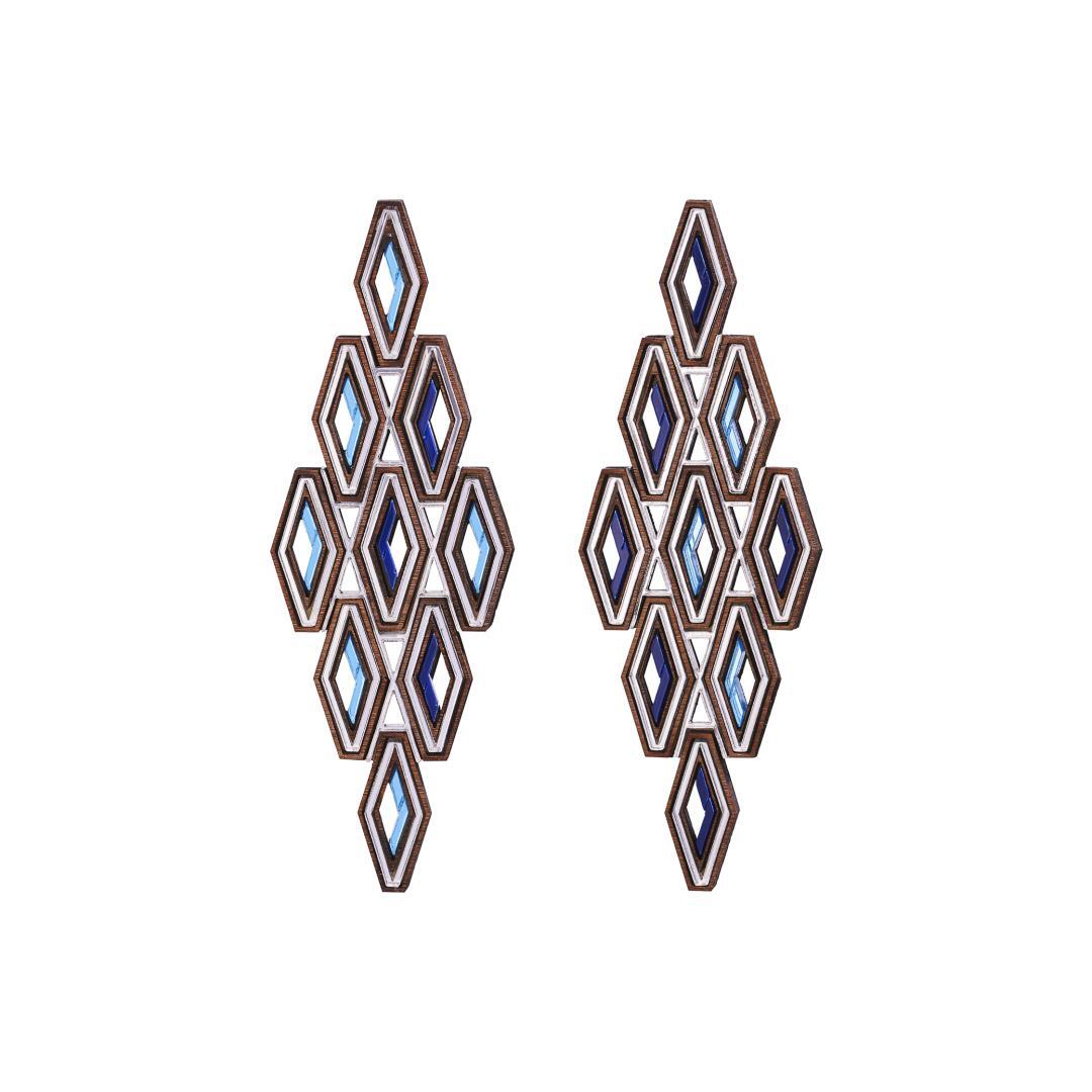 Estelle Earrings in Blue