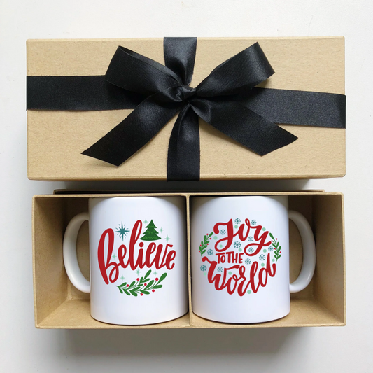 Festive Christmas Mug Set