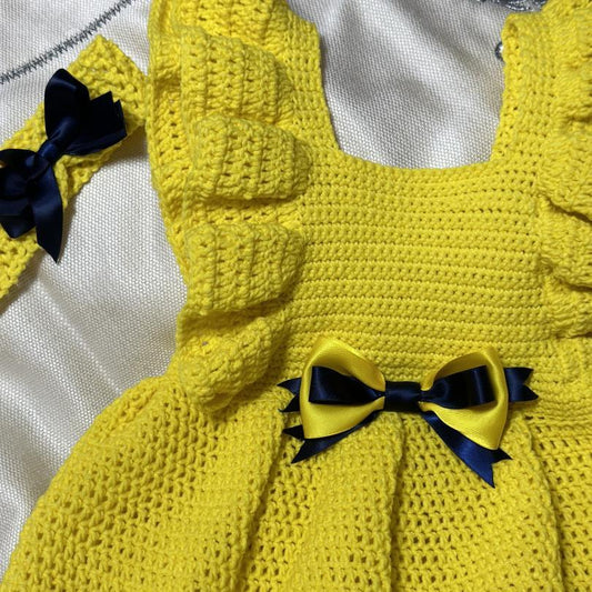 Baby dress crochet