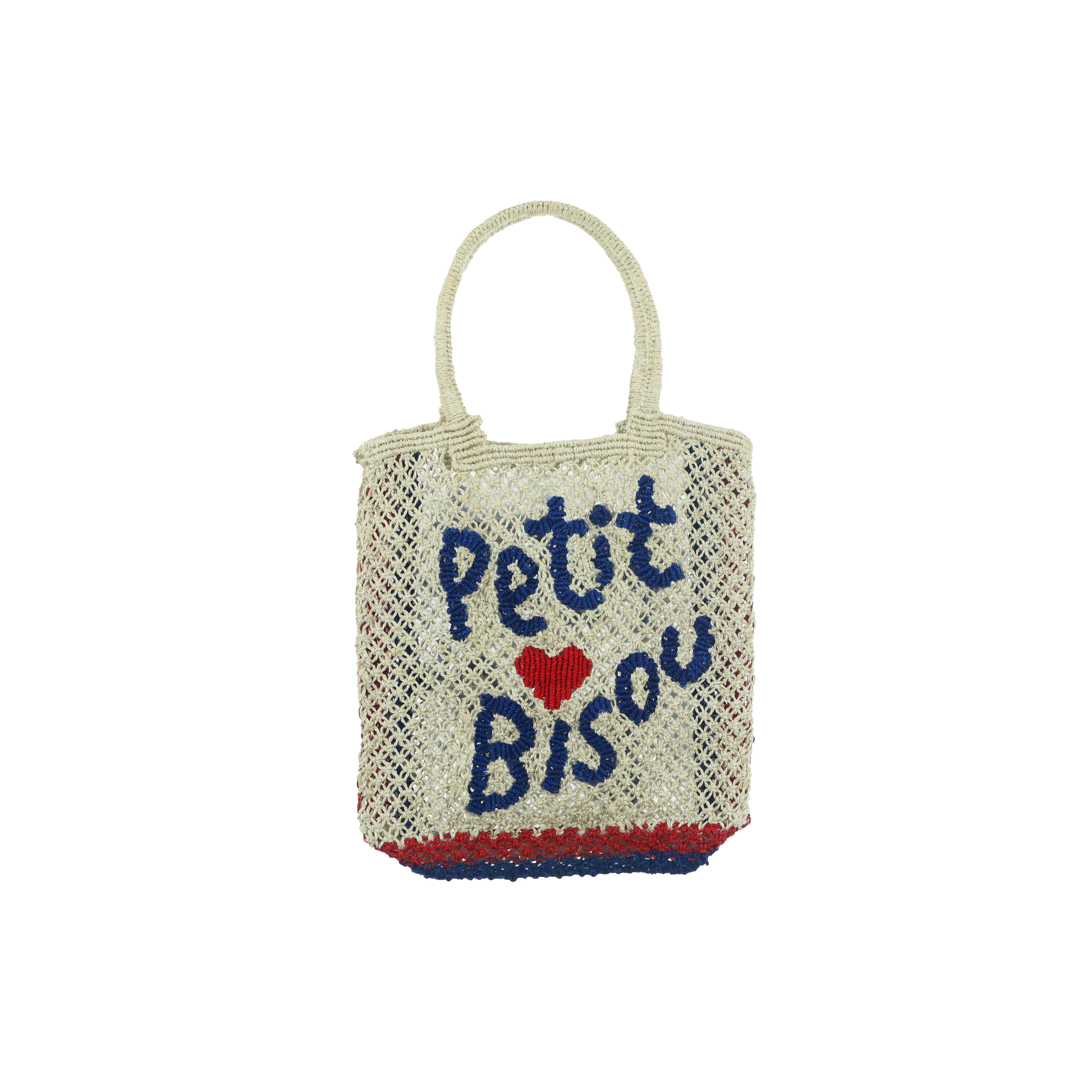 Petit Bisou Natural Jute Bag - Lottie