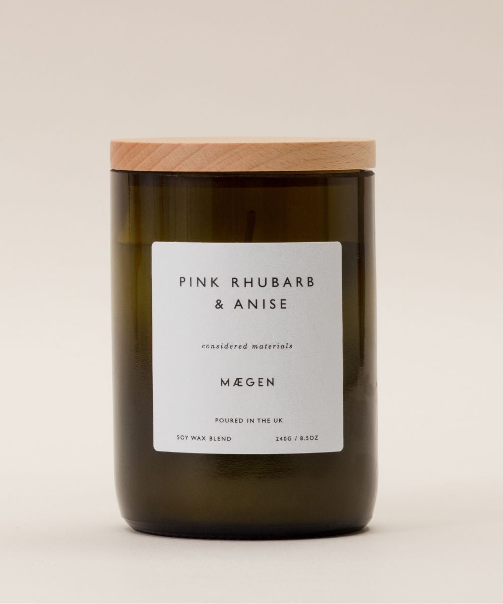 Orchard  Candle 9oz – Pink Rhubarb & Anise