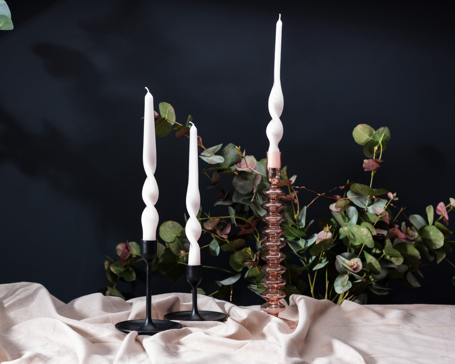 Twisted Taper Candle