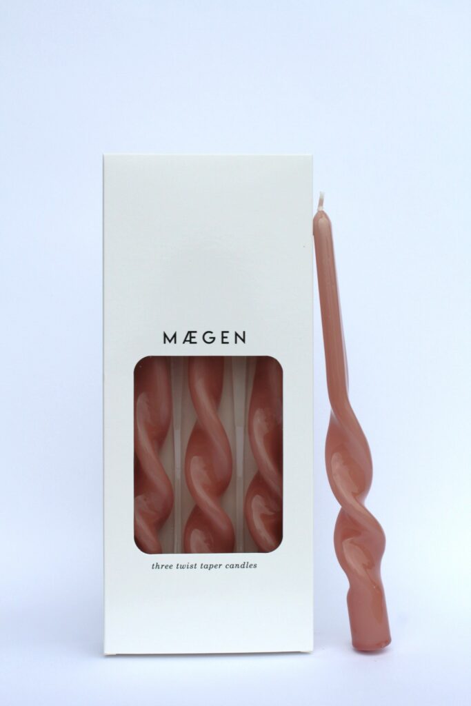 Twisted Taper Candle