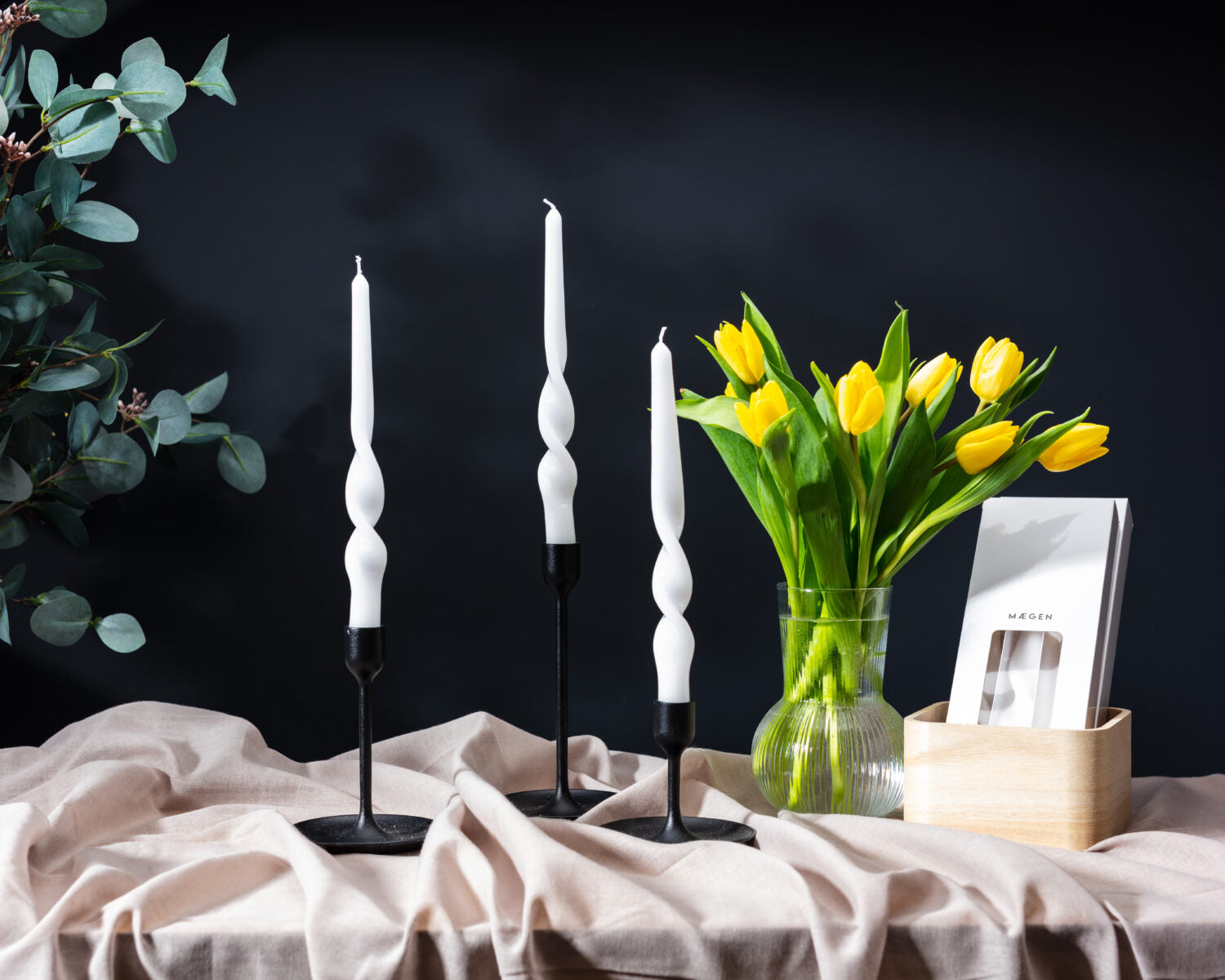 Twisted Taper Candle