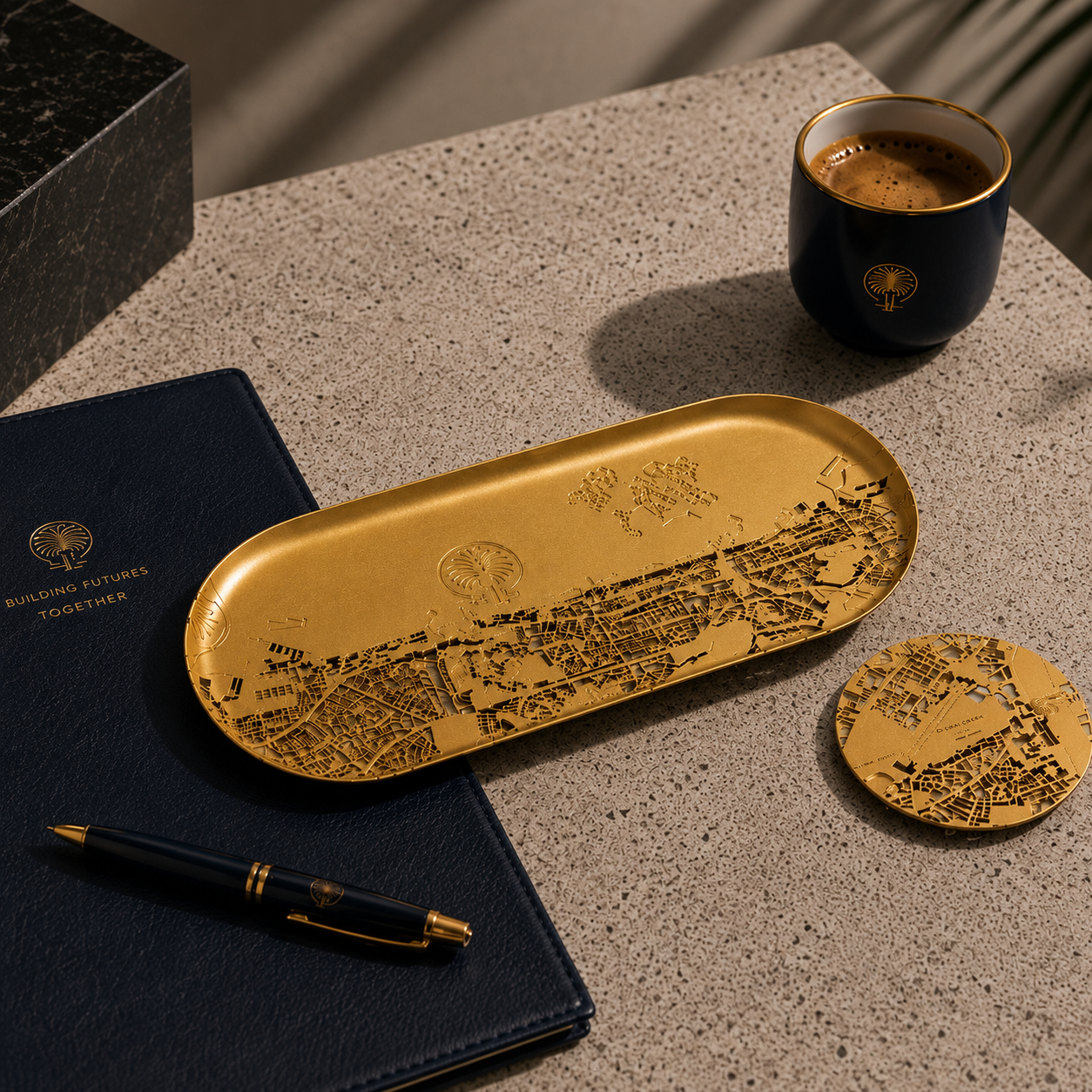 UAE branded set by The Saffron Souk for corporate gifting in UAE