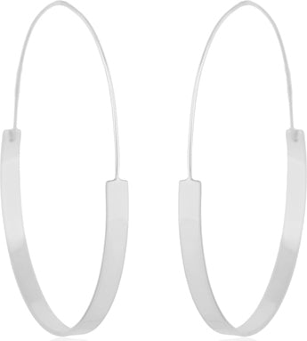 Baali Hoops Sterling Silver