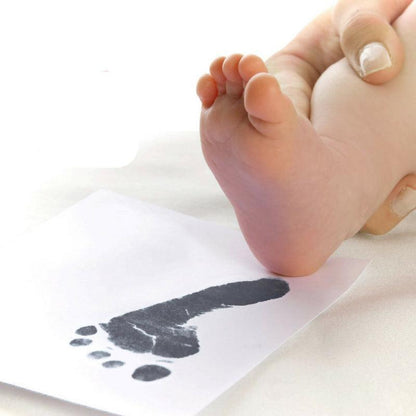 Baby Footprints Personalized Hanging Poster - Lion (A4 21x29.7 cm 8x12)