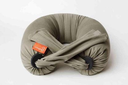 bbhugme Pregnancy Pillow in Dusty Olive / Black