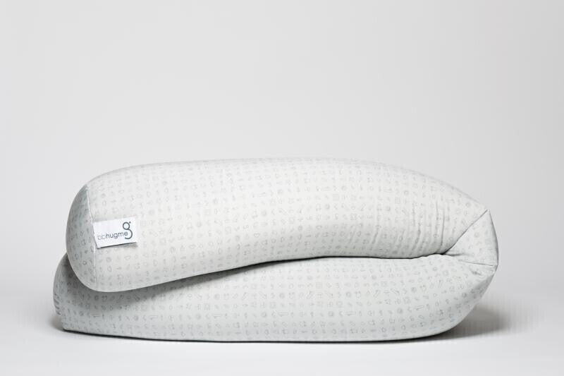 bbhugme Pregnancy Pillow in Eucalyptus / Coral