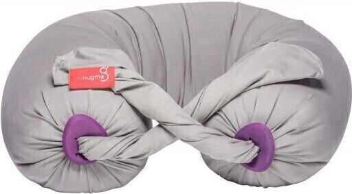 bbhugme Pregnancy Pillow in Stone / Plum