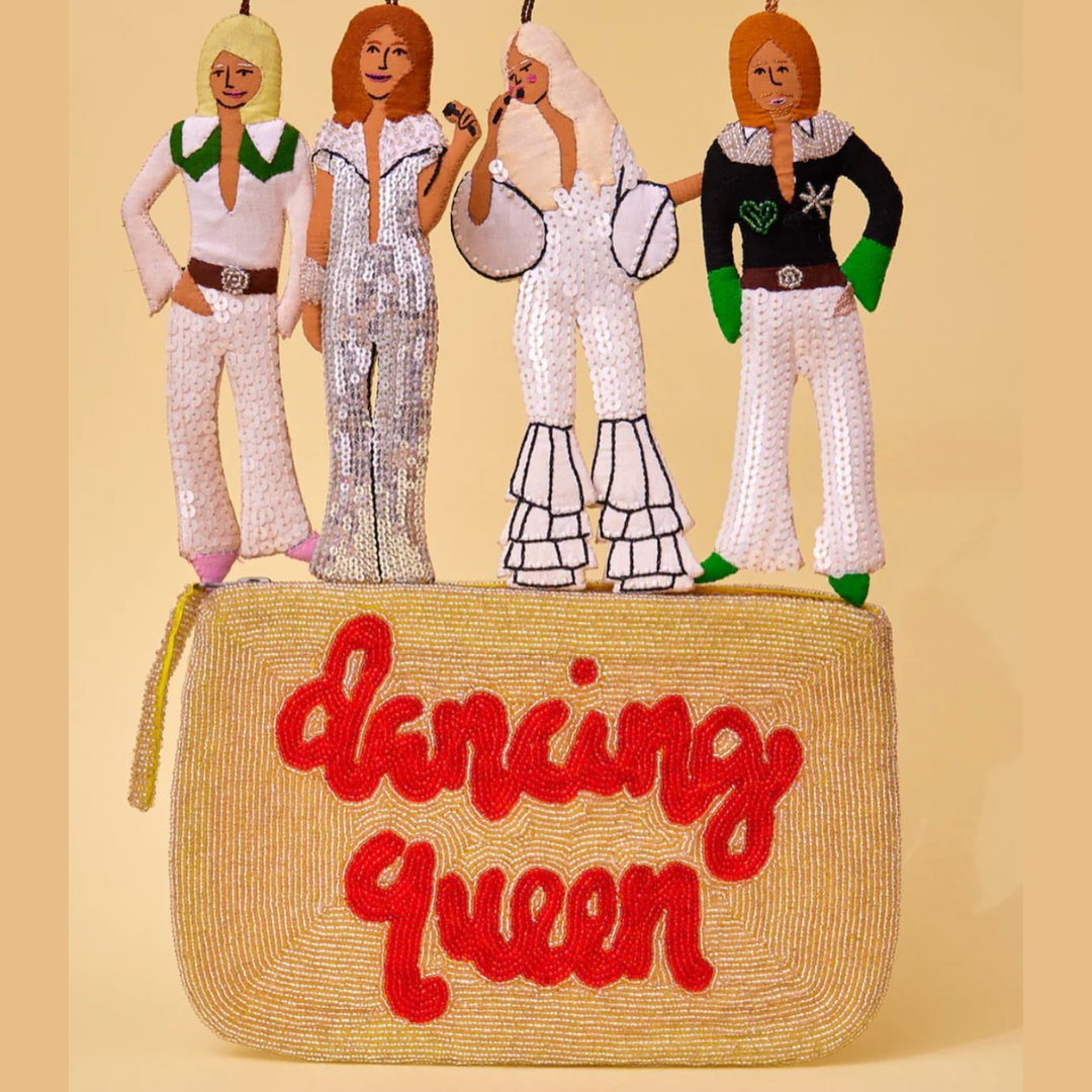 Dancing Queen Beaded Clutch - Saffron Souk 4 The Jacksons